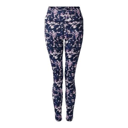 Legging Motif/style Impression À L´encre INFLUENTIAL Femme (Bleu Marine)