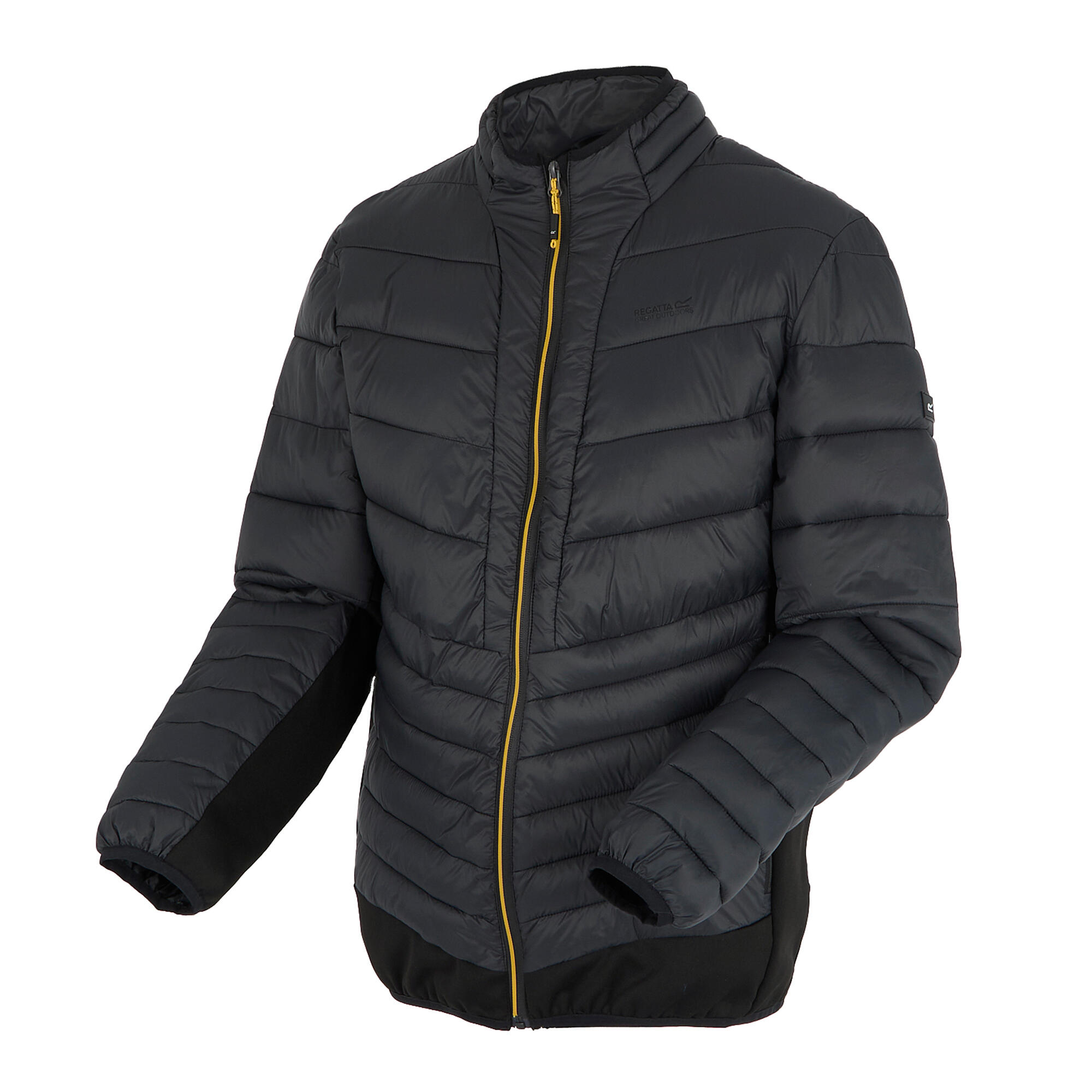 Veste Hybride LEEDRE Homme (Cendre / Noir) 3/5