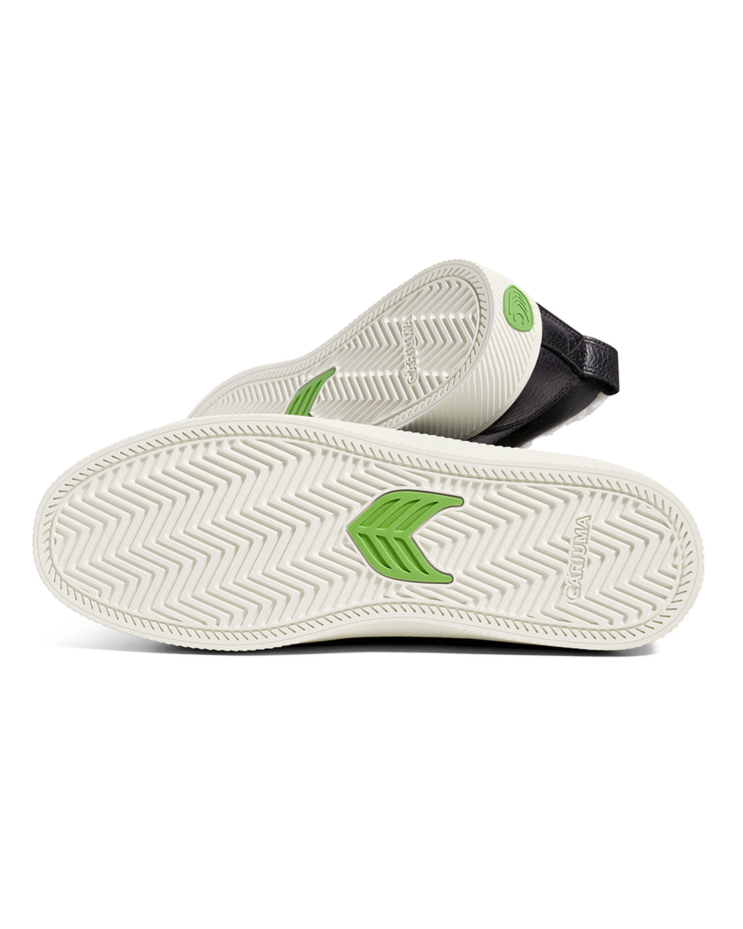 Buty męskie Cariuma OCA THERMA PEBBLED LEATHER BLACK 3/5