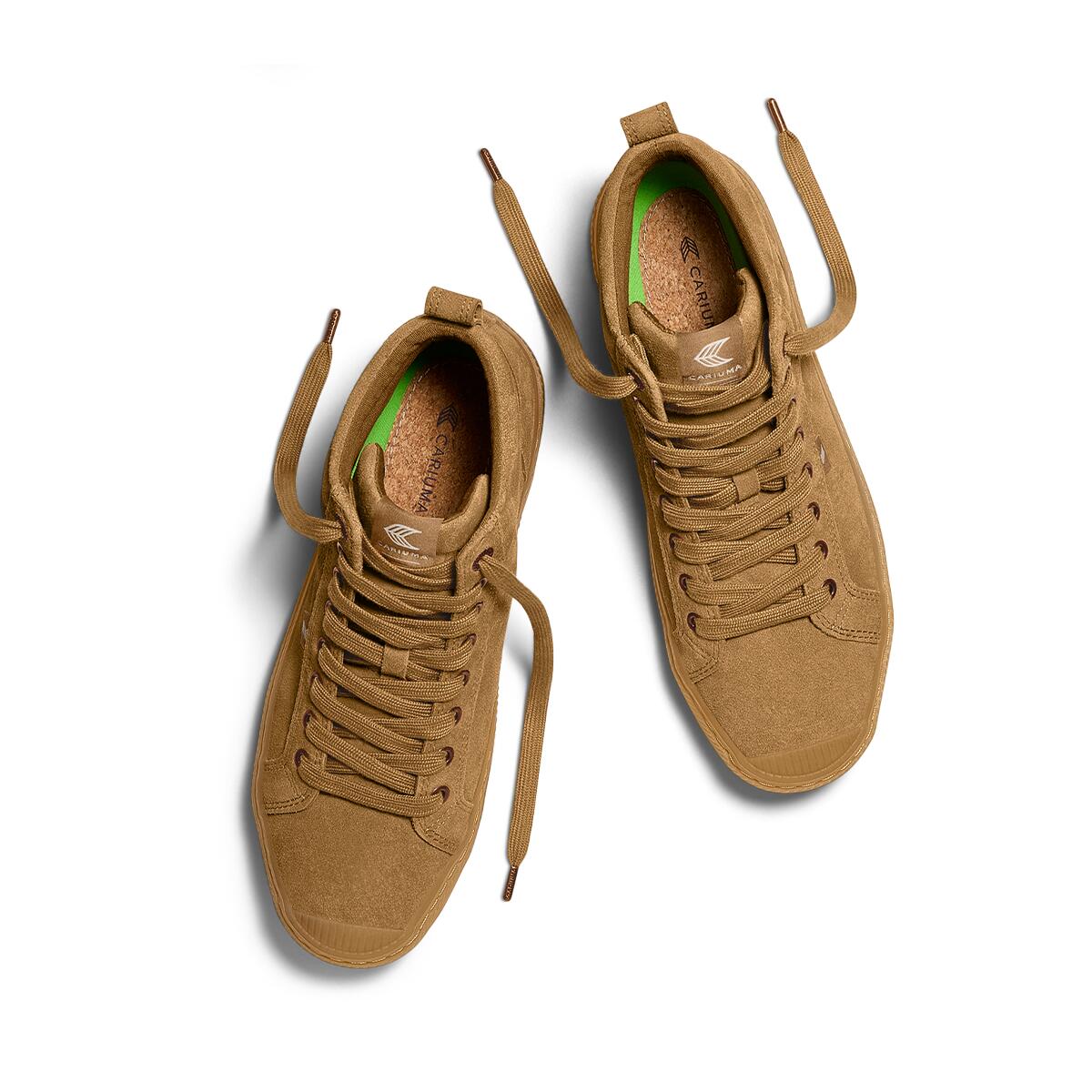 Buty męskie Cariuma OCA HIGH SUEDE ALL CAMEL 4/5