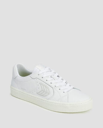 Sneakersy skórzane Cariuma Salvas White Leather Ice Logo Unisex