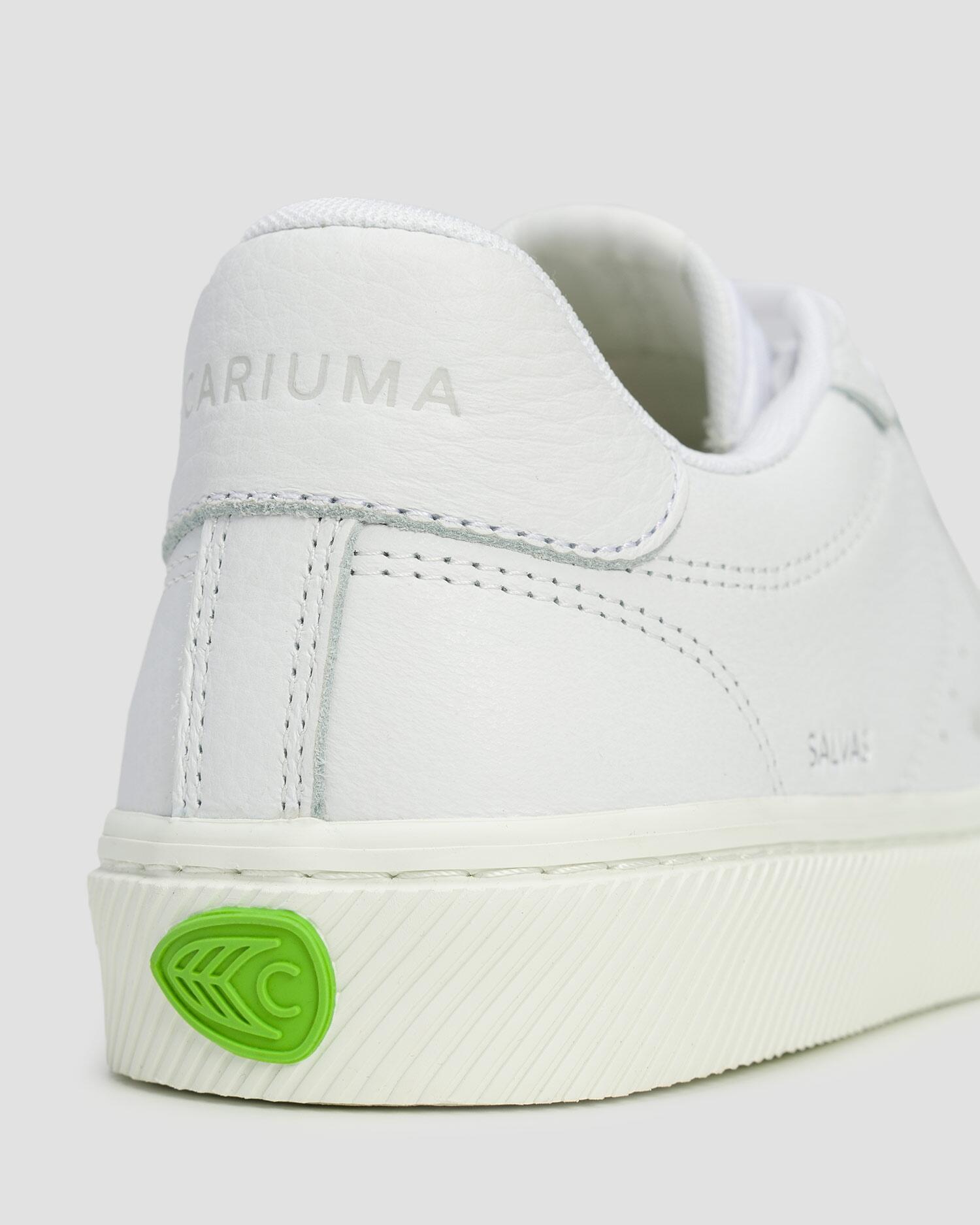 Sneakersy skórzane Cariuma Salvas White Leather Ice Logo Unisex 7/7