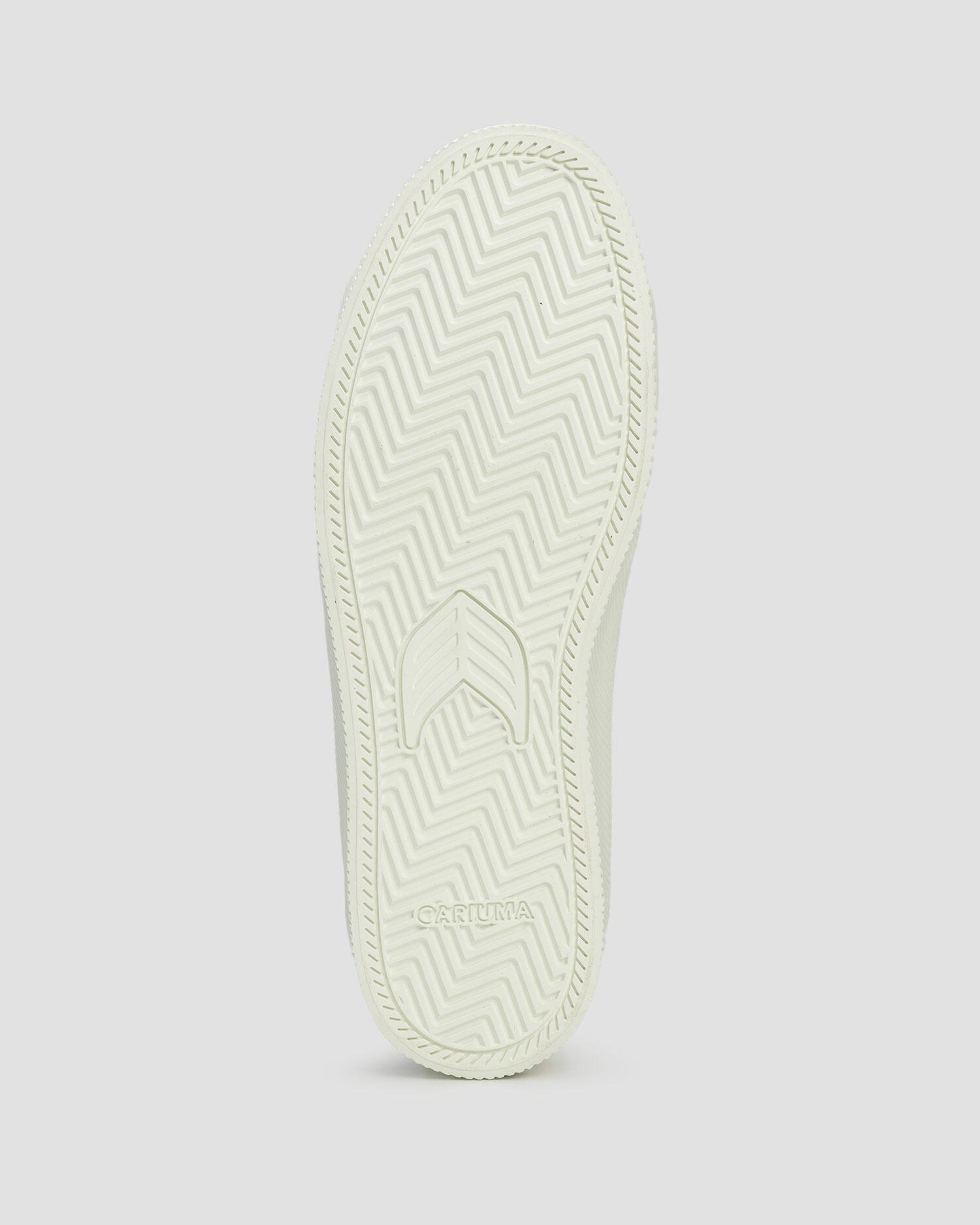 Sneakersy skórzane Cariuma Salvas White Leather Ice Logo Unisex 5/7
