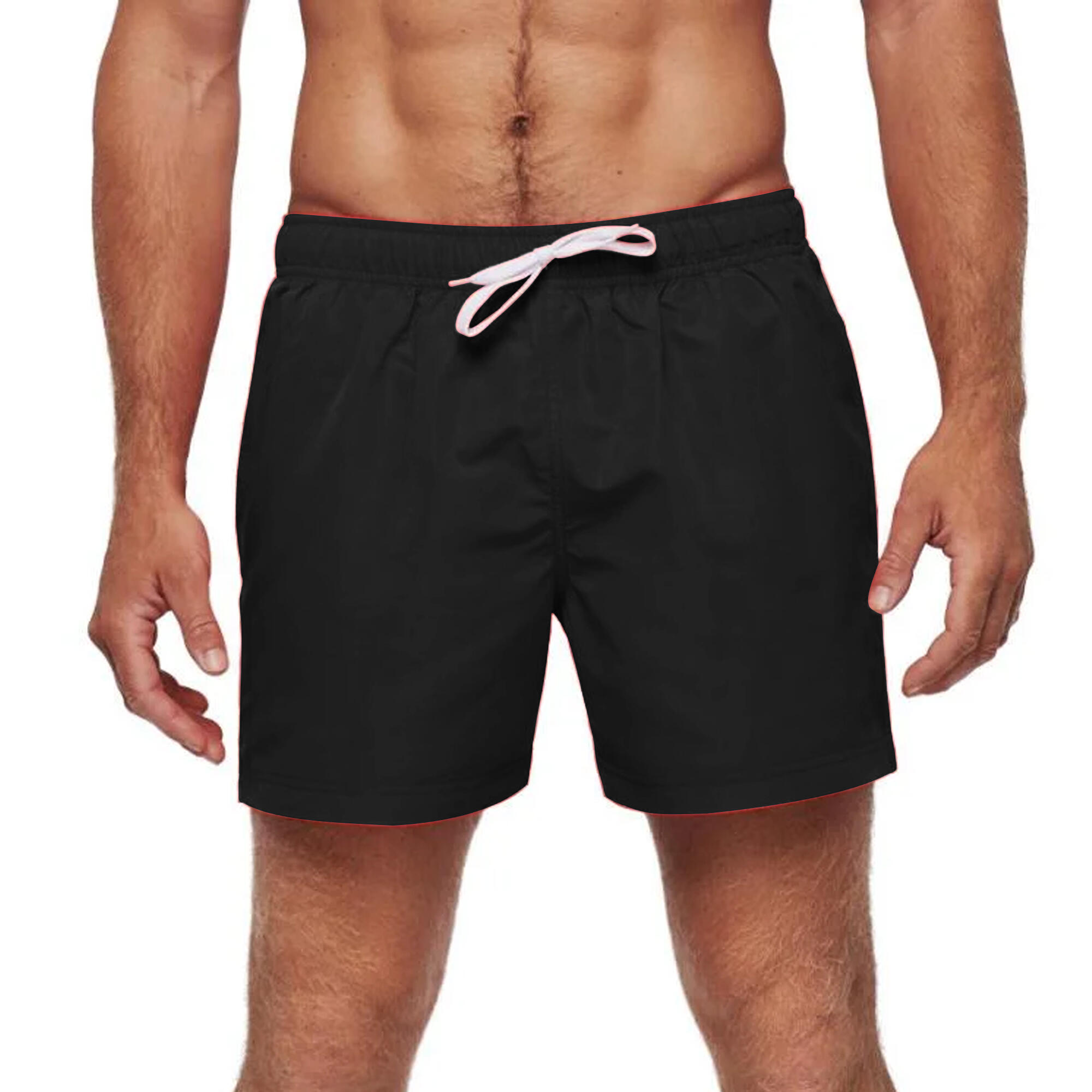 Short De Bain Adulte (Noir) 3/3