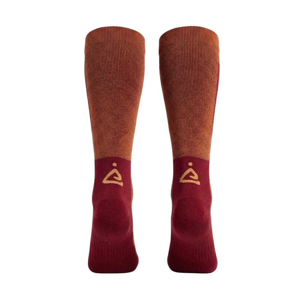 Chaussettes de ski en laine Mérinos adulte Omada 2/2