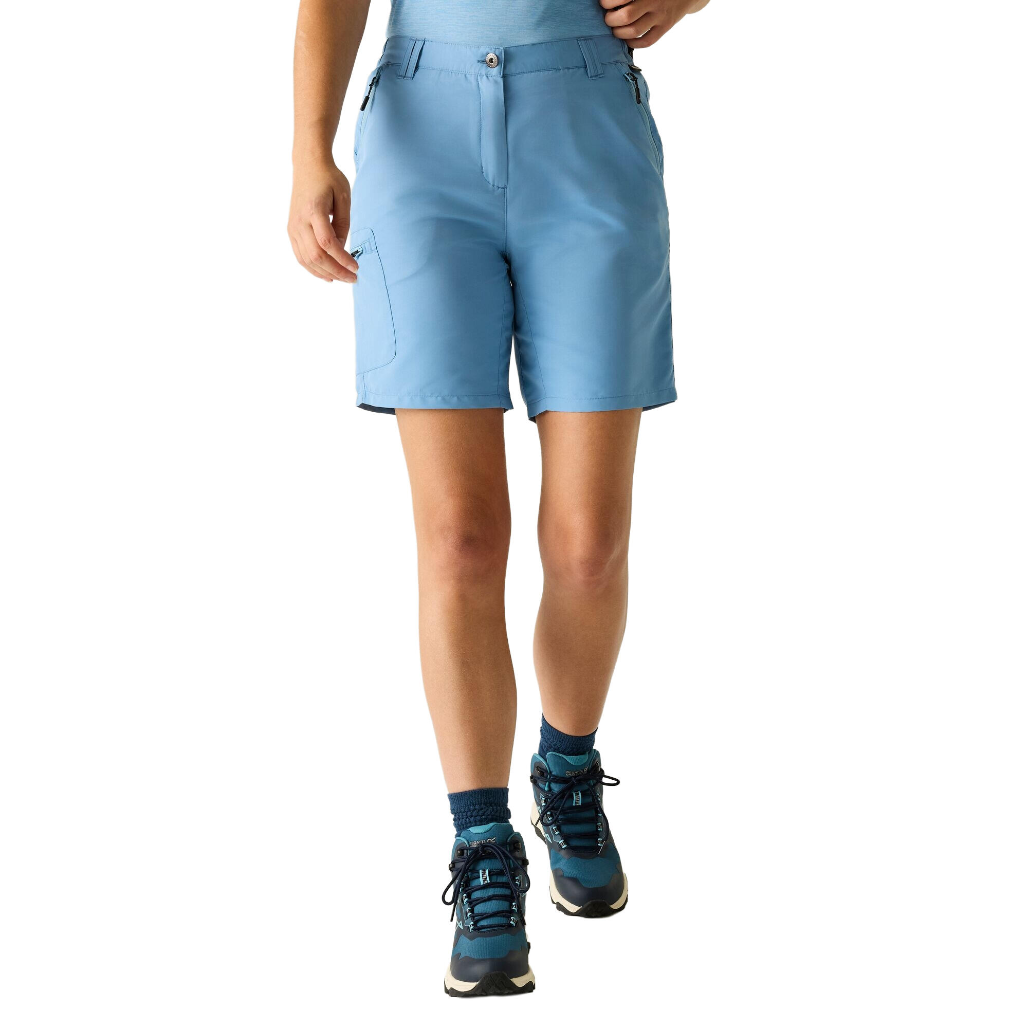 Short De Marche CHASKA Femme (Bleu Délavé) 4/5