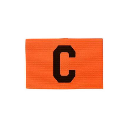 Big C" Armband des Kapitäns für Kinder Damen und Herren Fluoreszierendes Orange