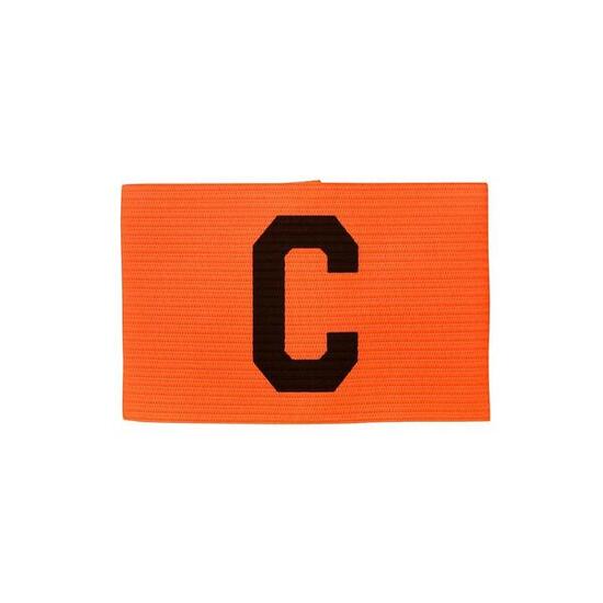 Big C" Armband des Kapitäns für Kinder Damen und Herren Fluoreszierendes Orange