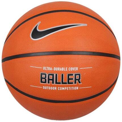 Ballon De Basket Motif/style 8 Panneaux BALLER (Orange) Taille 7
