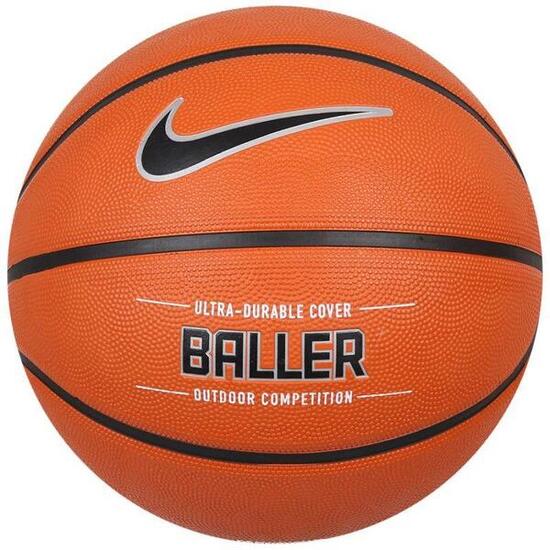 Ballon De Basket Motif/style 8 Panneaux BALLER (Orange) Taille 7