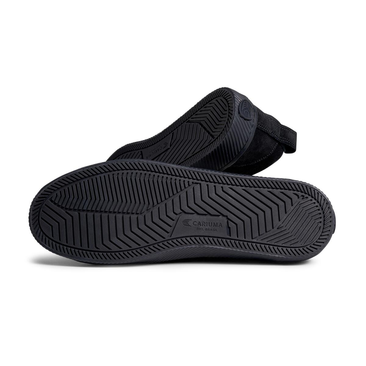 Sneakersy skórzane Cariuma OCA Suede All Black 3/5