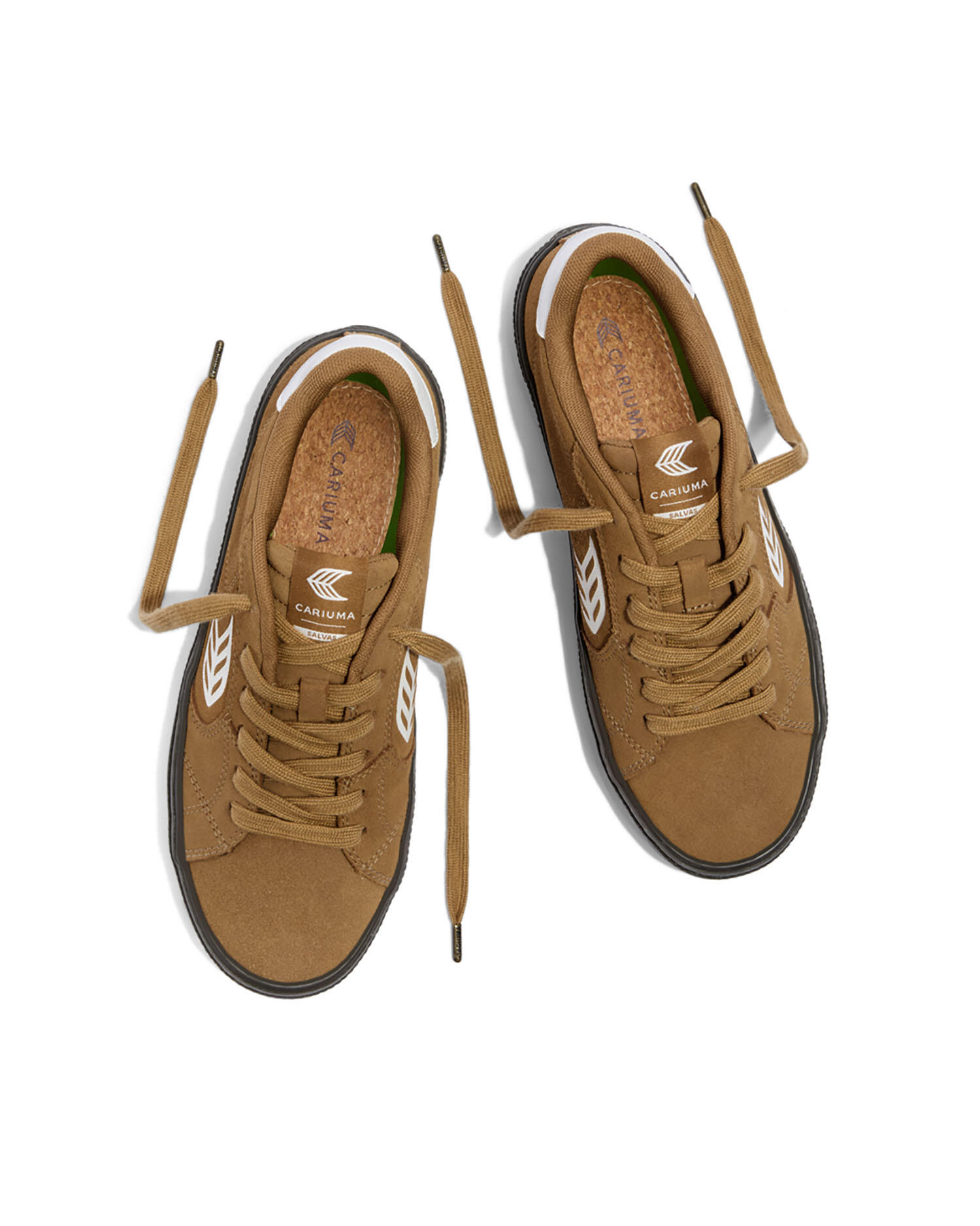 Buty Cariuma SALVAS SUEDE CAMEL WARM WHITE LOGO Unisex 4/5