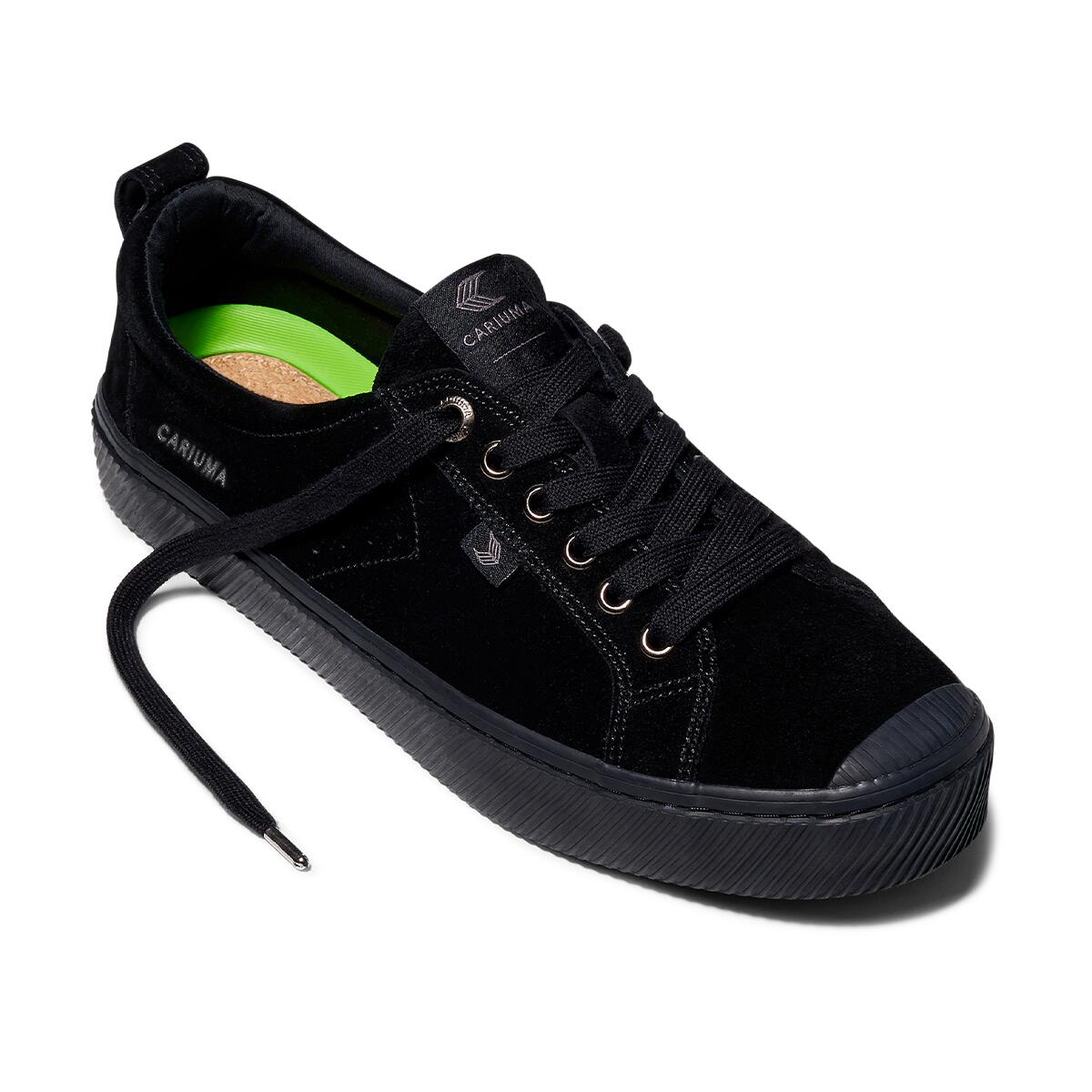 Sneakersy skórzane Cariuma OCA Suede All Black