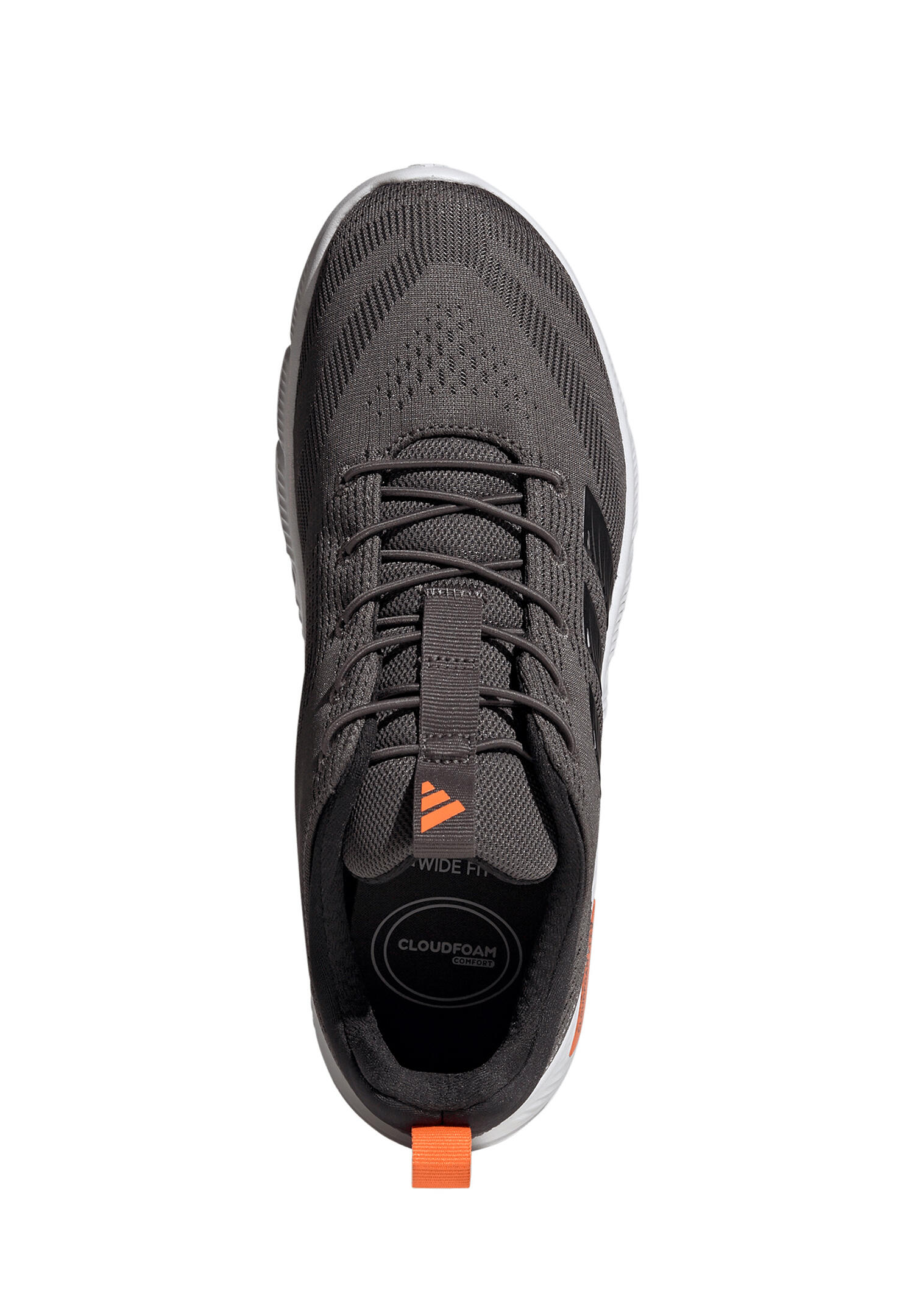Adidas Cloudfoam Flex - Elastic Laces Herren Sneaker Wide KK3486 Grau 7/7