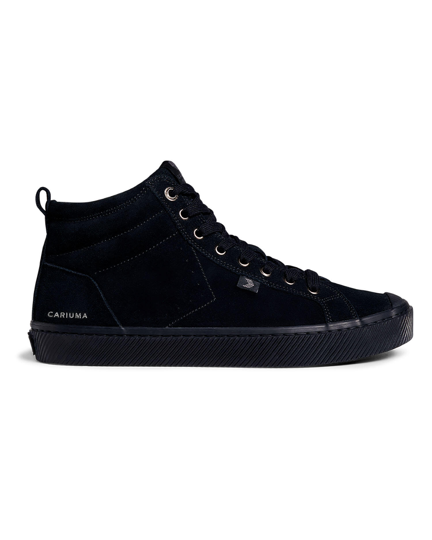 Buty męskie Cariuma OCA HIGH SUEDE ALL BLACK