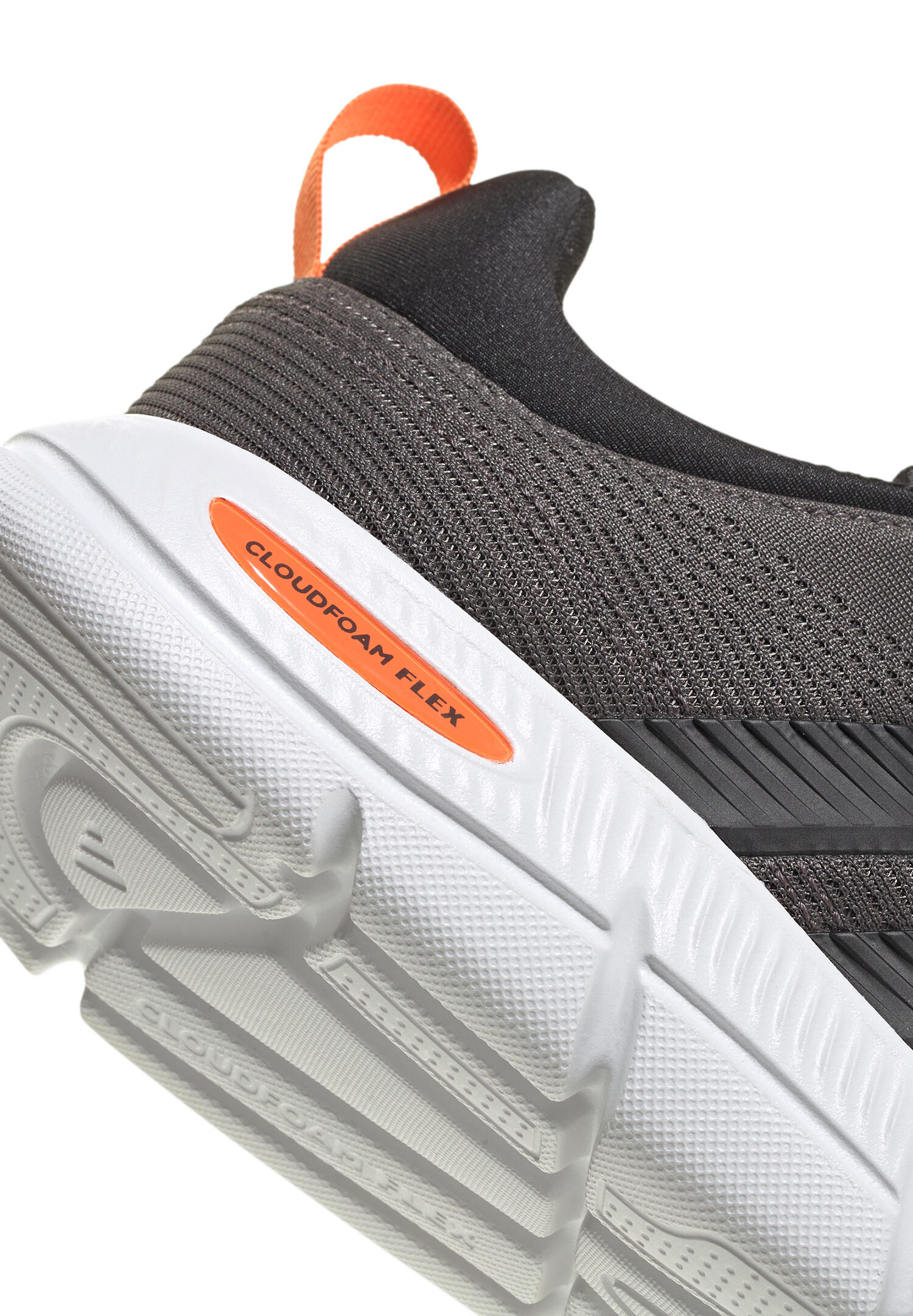 Adidas Cloudfoam Flex - Elastic Laces Herren Sneaker Wide KK3486 Grau 5/7
