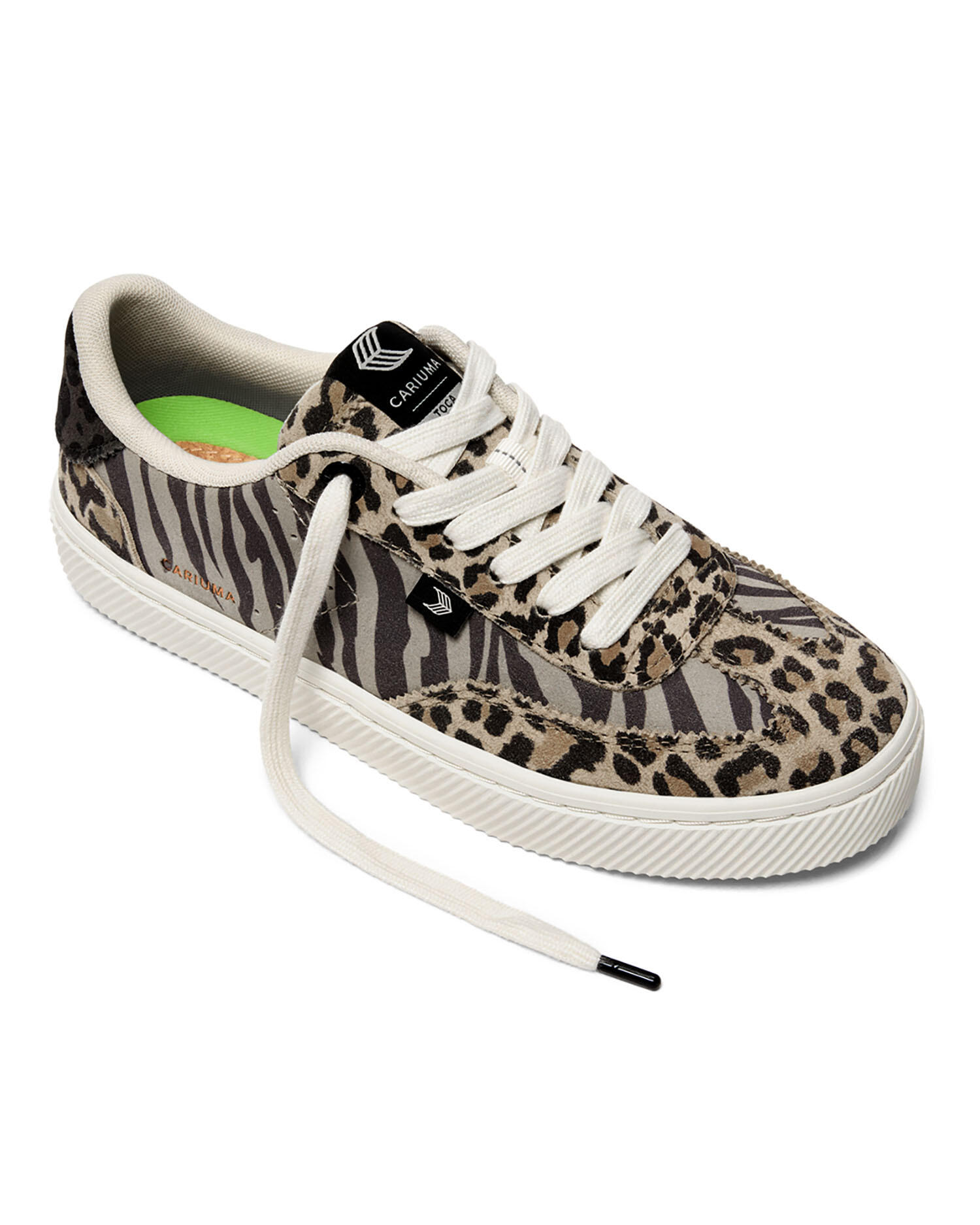 Buty Cariuma TOCA SUEDE ZEBRA LEOPARD PRINT