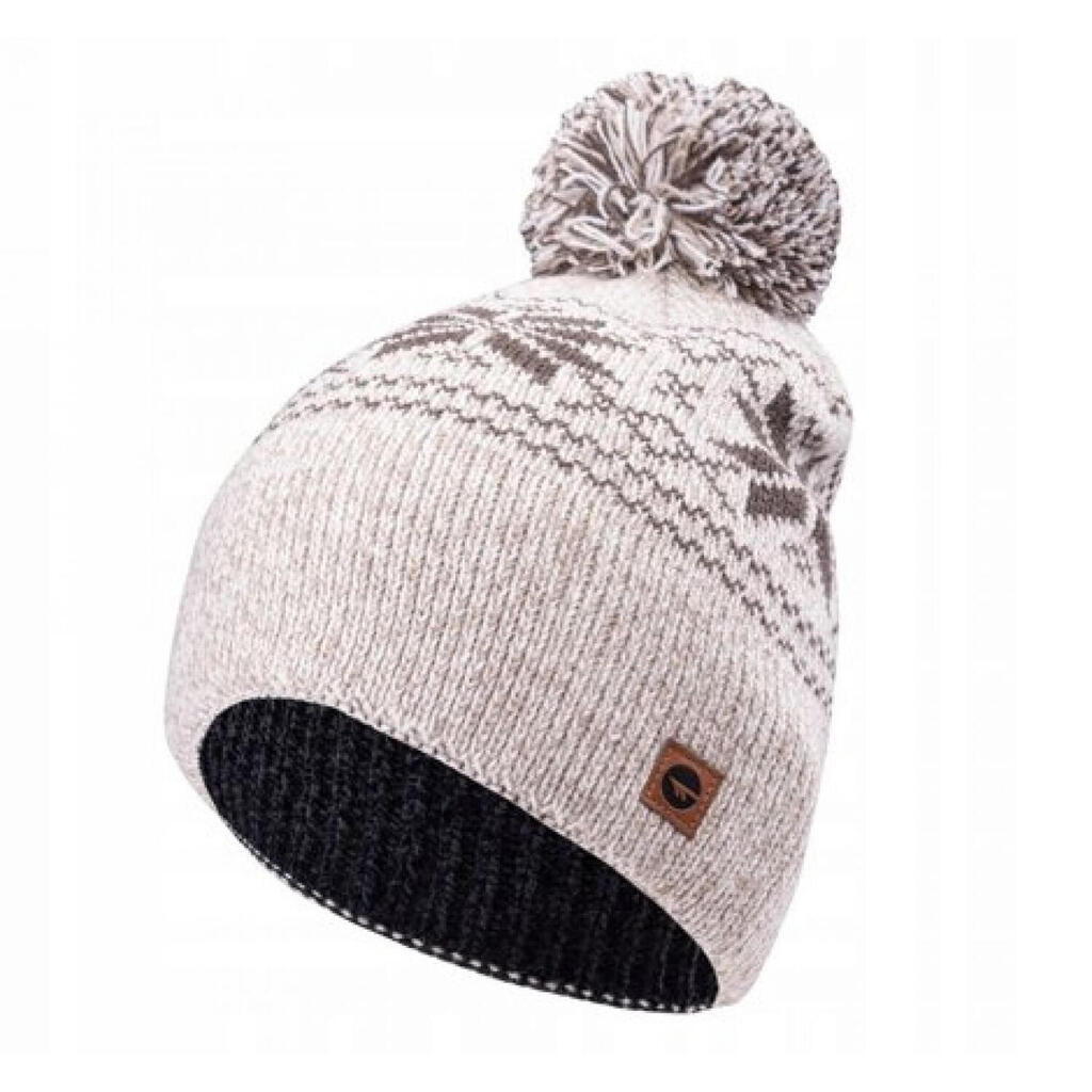 Womens/Ladies Pascal Beanie (White/Beige)