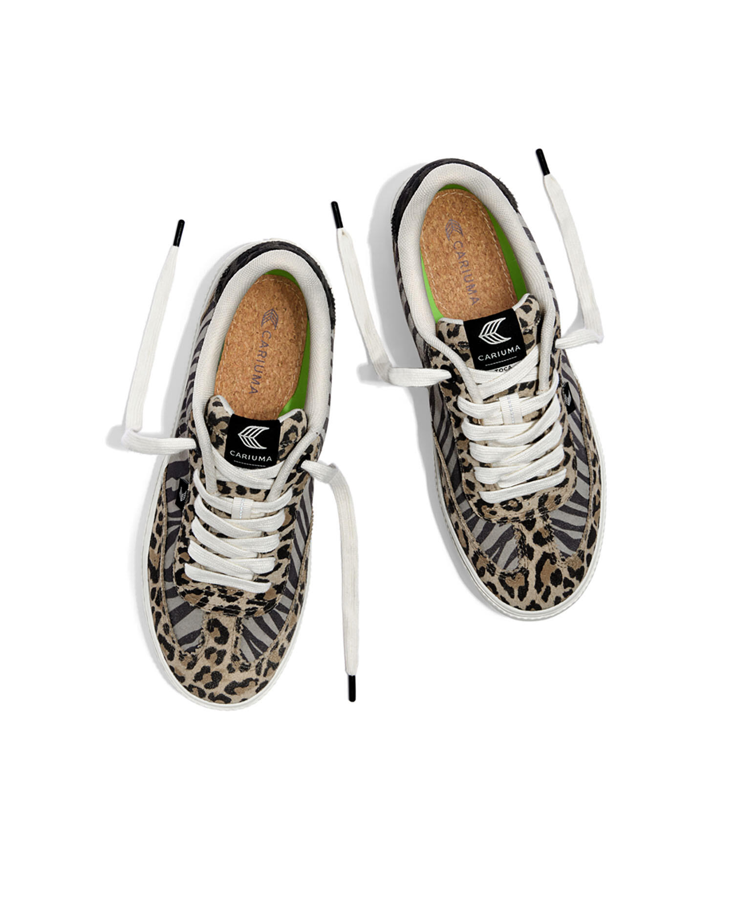 Buty Cariuma TOCA SUEDE ZEBRA LEOPARD PRINT 4/5
