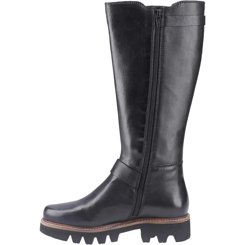 Stiefel "Aleena", Leder Damen Schwarz 3/5
