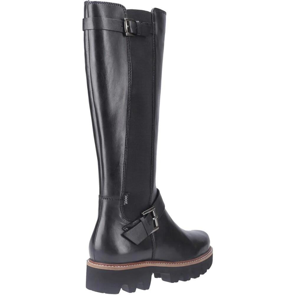 Stiefel "Aleena", Leder Damen Schwarz 2/5