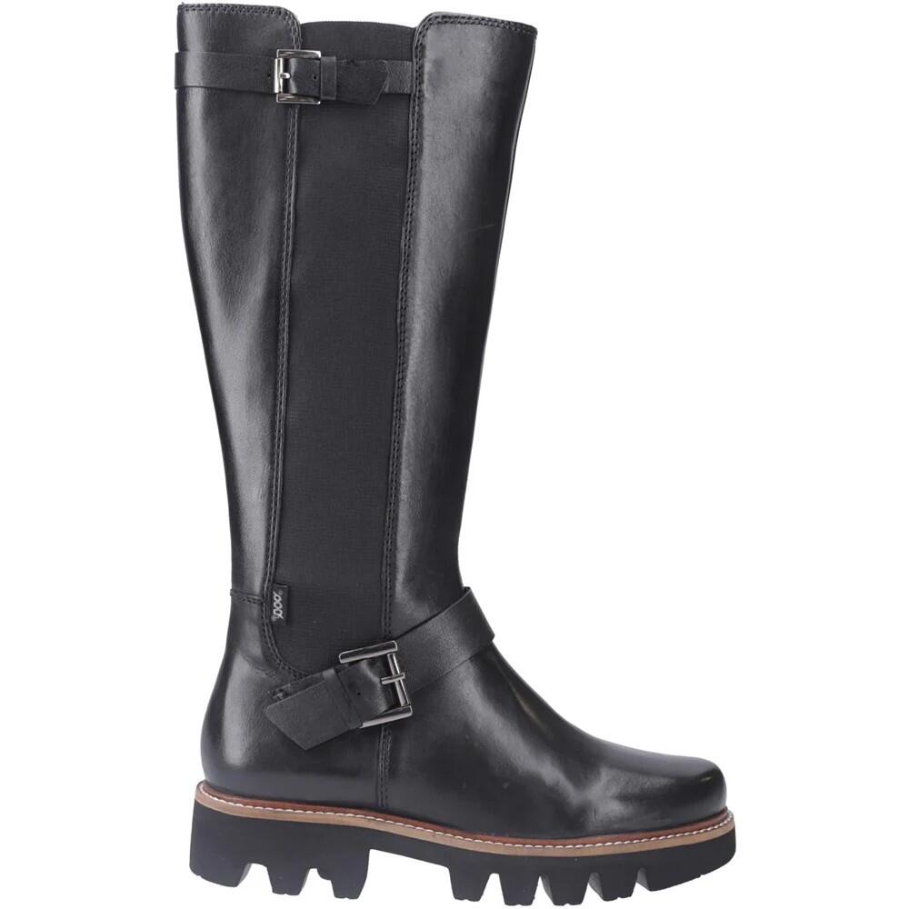 Stiefel "Aleena", Leder Damen Schwarz 4/5