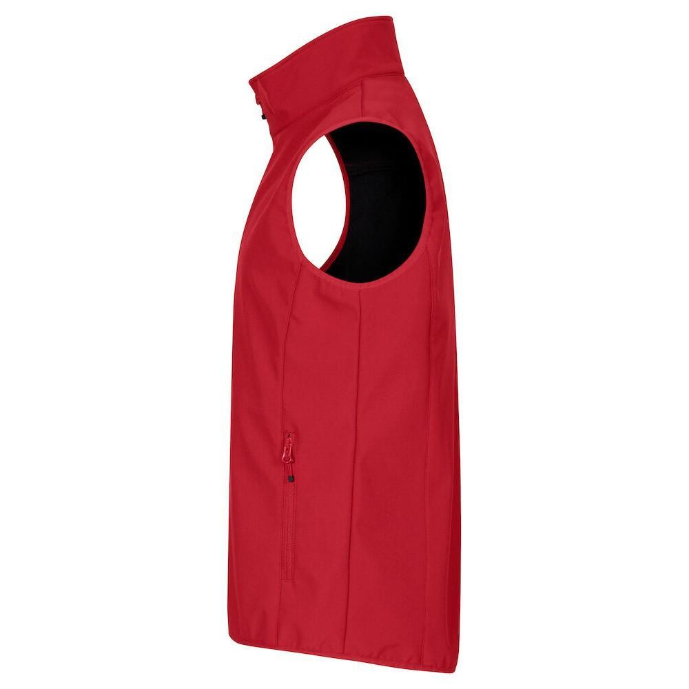 Giacca Soft Shell Uomo Clique Classic Rosso 3/4