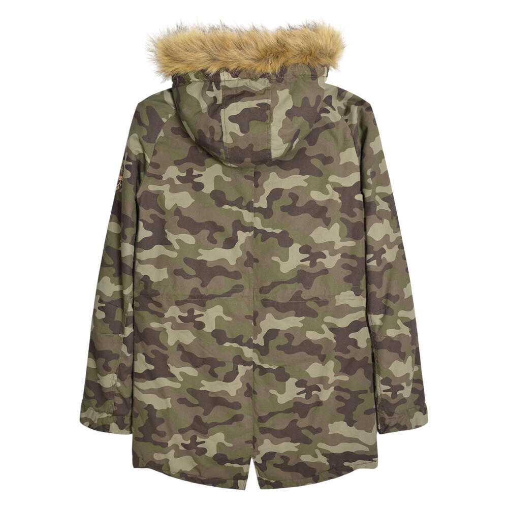 Parka für Herren Khakigrün 3/3