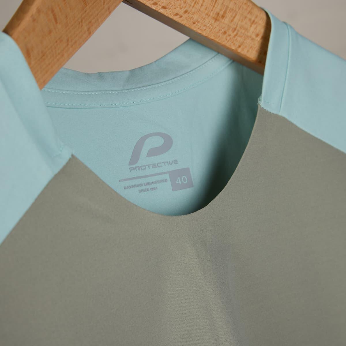 Camicia da donna a maniche corte P-Rusty CB W - Bike&Active verde oliva chiaro 4/6