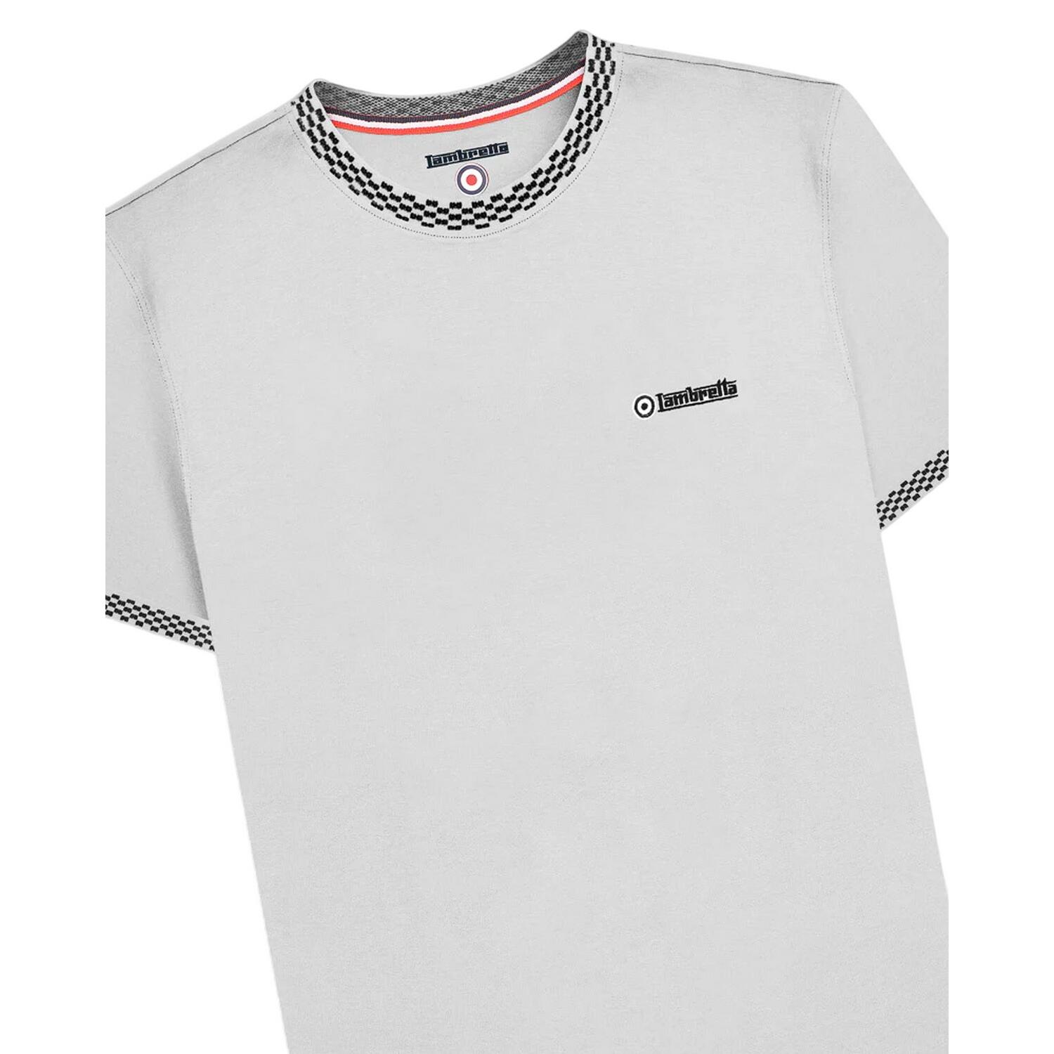TShirt für , RingerStil Herren Weiß 4/4