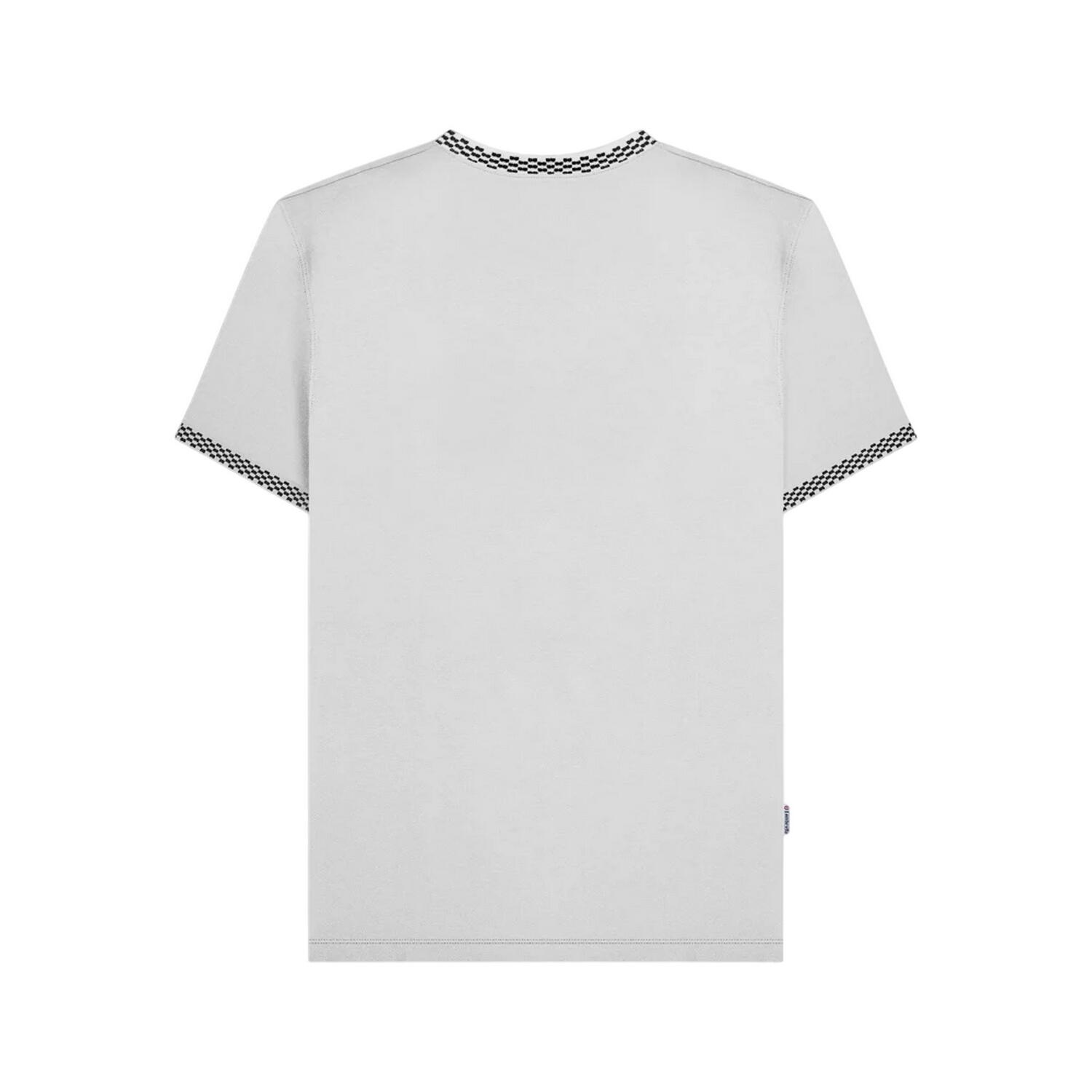 TShirt für , RingerStil Herren Weiß 3/4