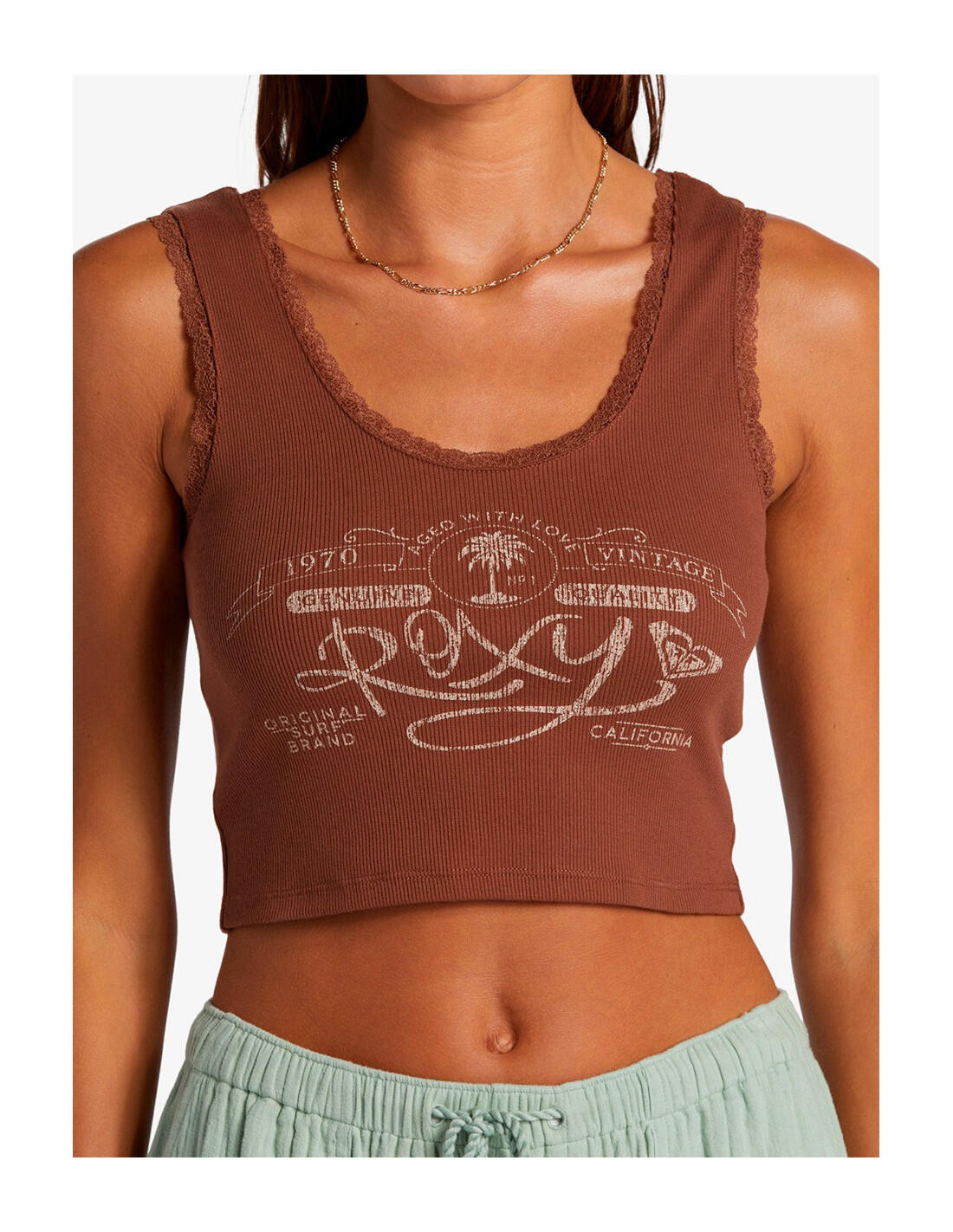 ROXY Canotta in pizzo vintage Roxy - Top senza maniche 5/5