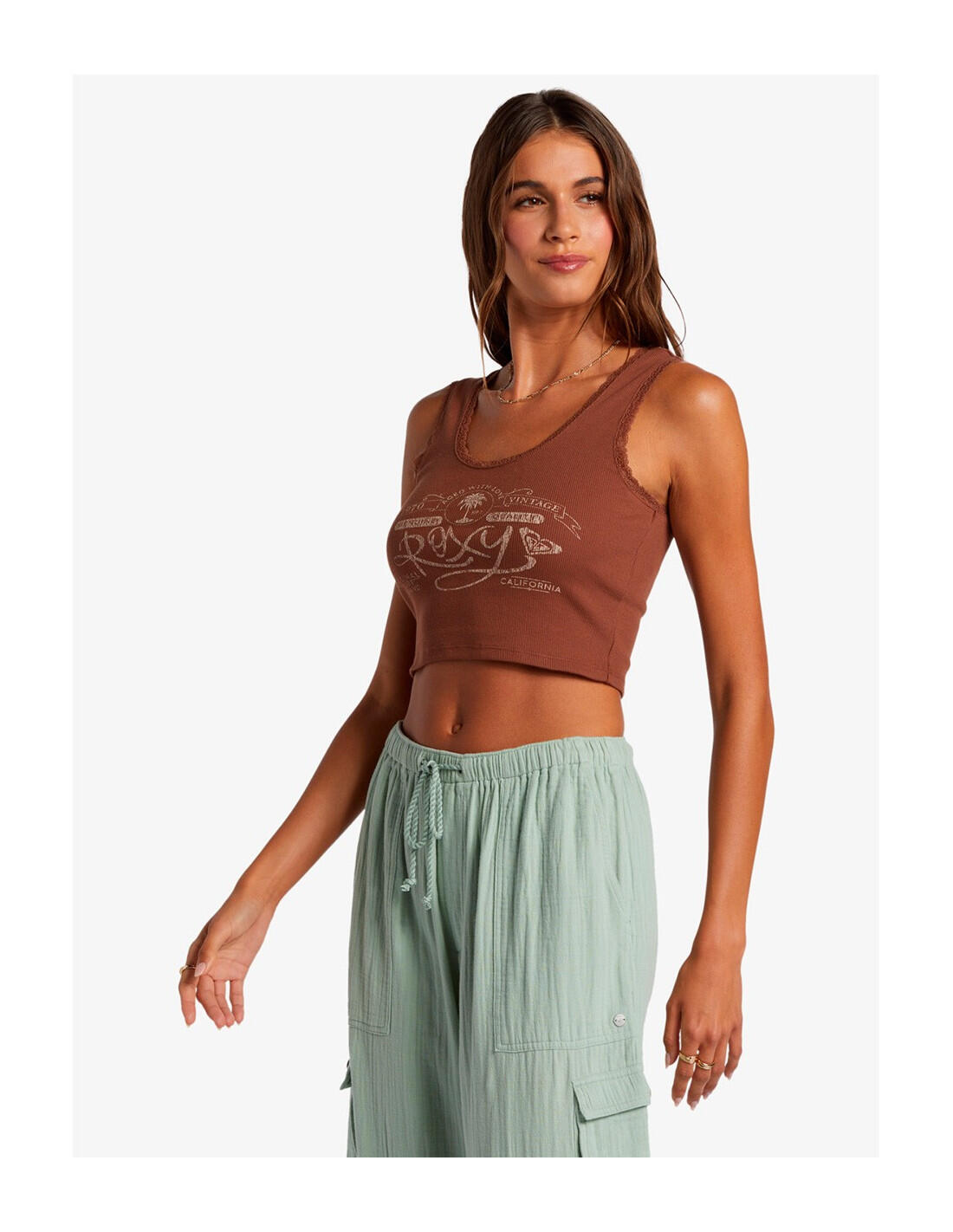ROXY Canotta in pizzo vintage Roxy - Top senza maniche 4/5