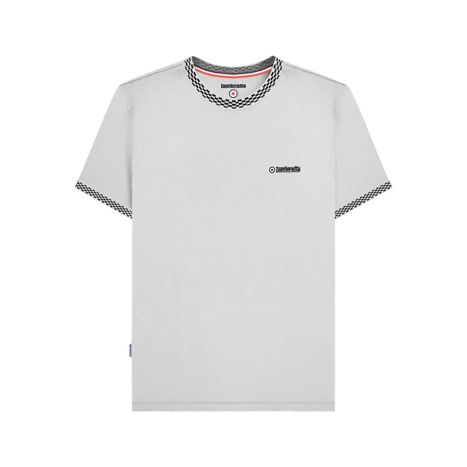 TShirt für , RingerStil Herren Weiß 2/4