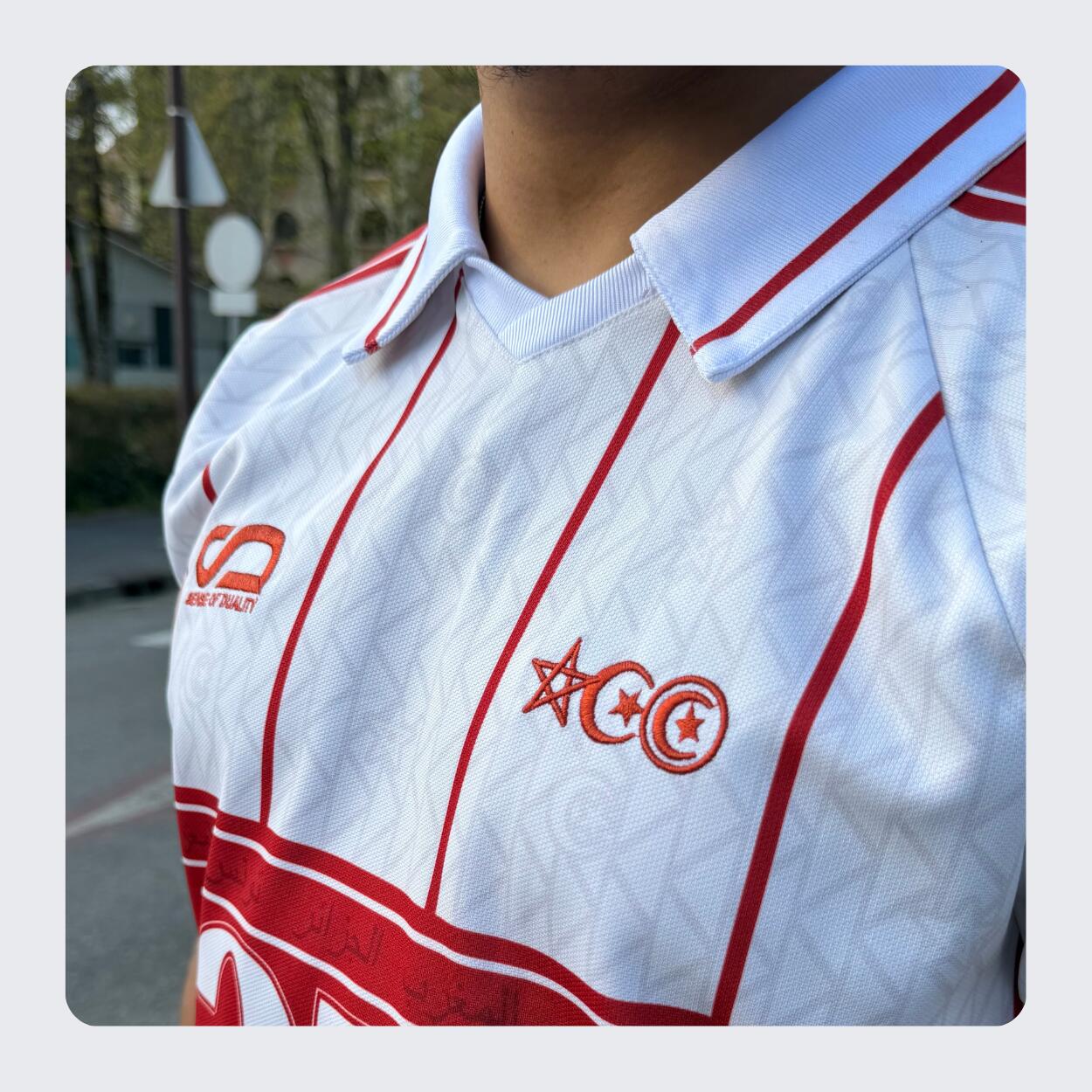 Maglia calcistica trinazionale - Marocco Algeria Tunisia 6/6