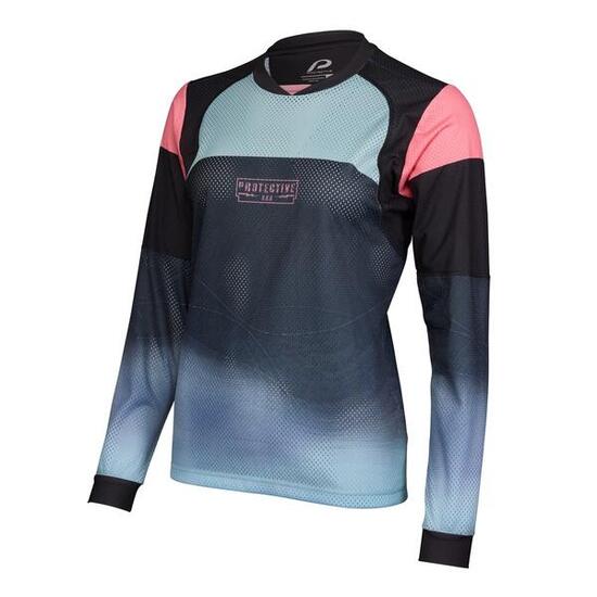 Damen Langarmshirt P-Neon Moon W flieder