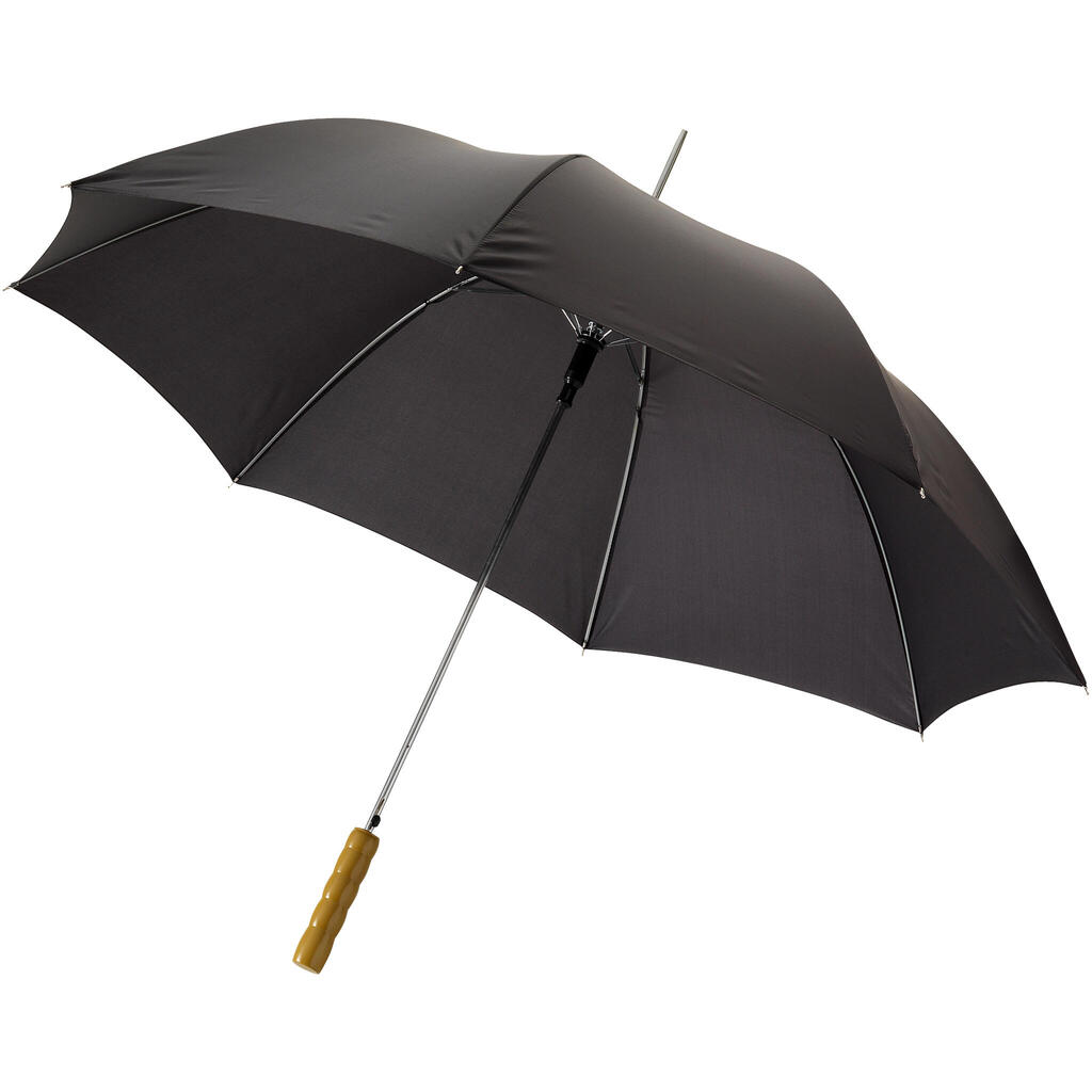 23in Lisa Automatic Umbrella (Solid Black)