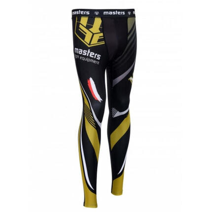 Legging Entraînement Homme (Noir / Doré)