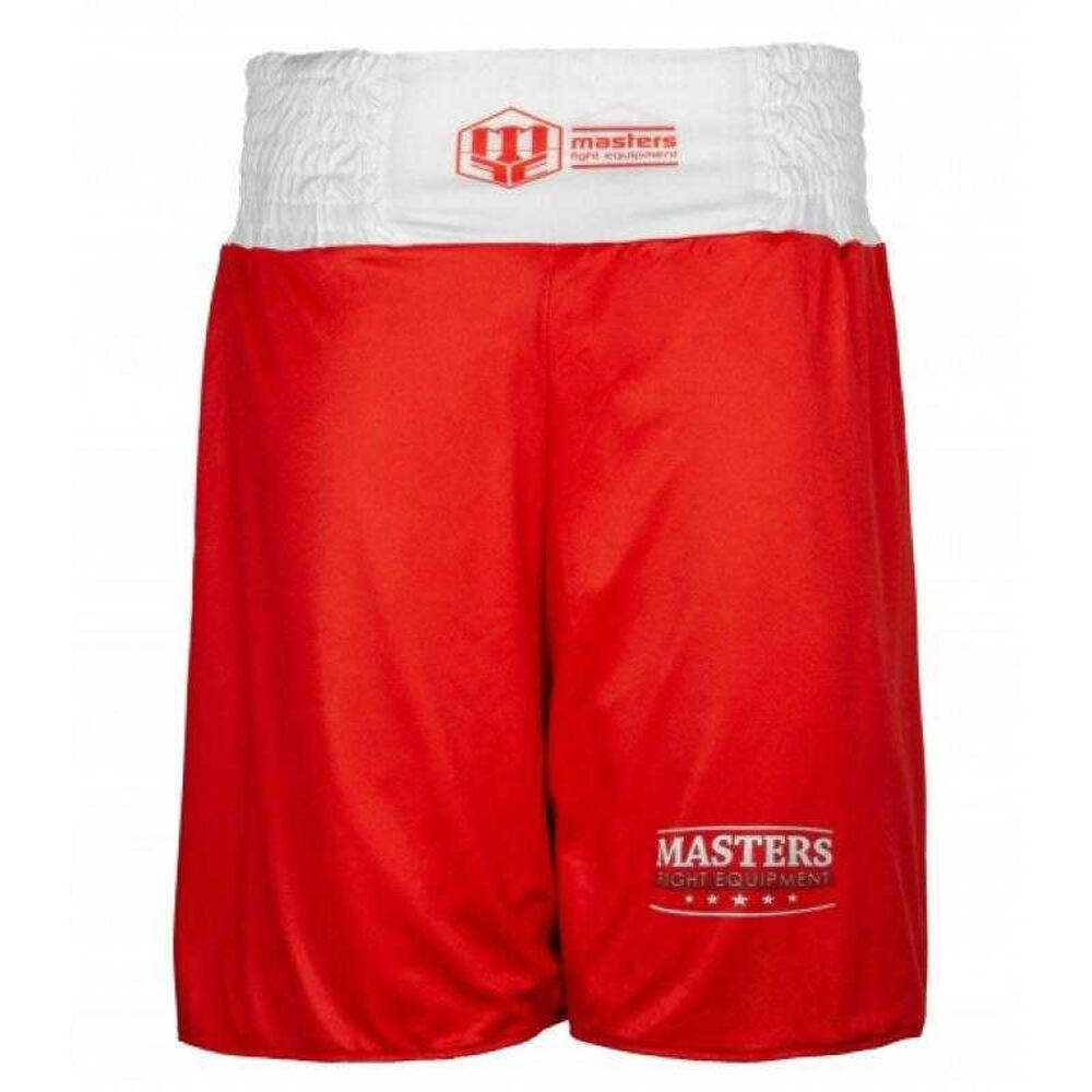 Pantaloncini Da Box Uomo Masters Rosso Blu 3/4