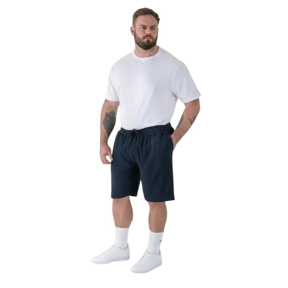 Mens Mitchell 2 D555 Stretch Kingsize Shorts (Navy) 4/5