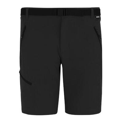 Heren xert stretch korte broek (zwart)