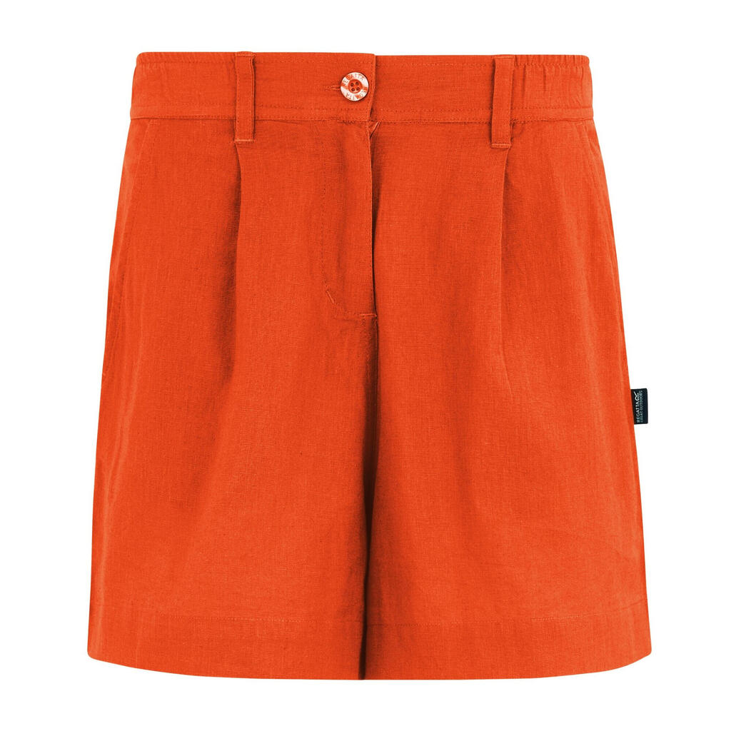 Womens/Ladies Sabelle Shorts (Tangerine Tango)