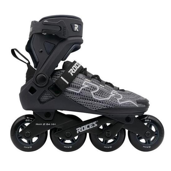 R-Evo 84 - Patines en línea - Adultos - Negro - Azul