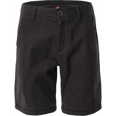 Heren lesori effen korte broek (zwart)