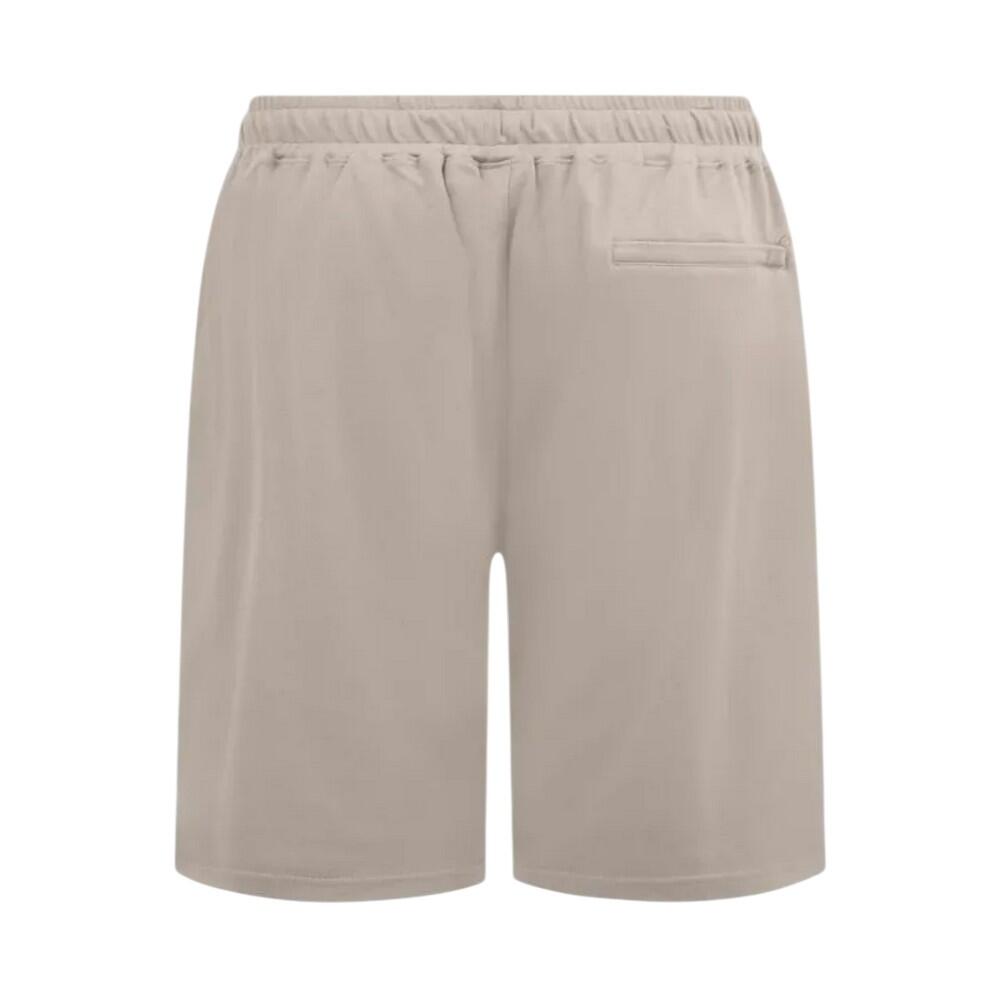 D555 Short Extensible Uni À Taille Élastiquée MITCHELL Homme (Beige Gris) 3/5