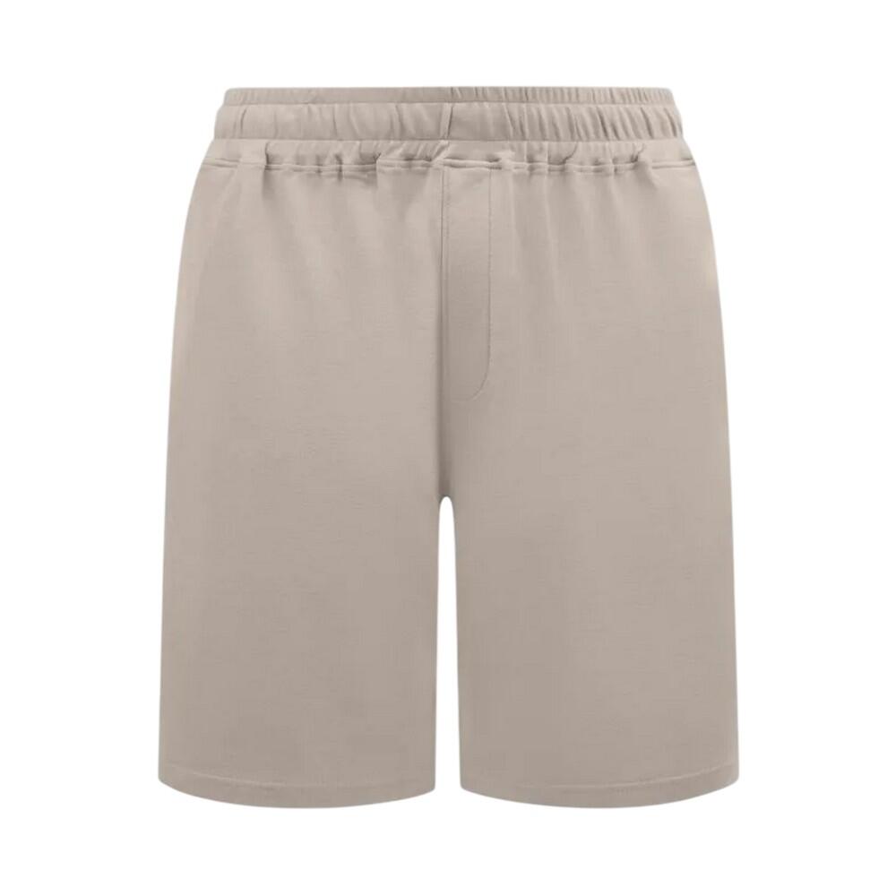 D555 Short Extensible Uni À Taille Élastiquée MITCHELL Homme (Beige Gris) 2/5