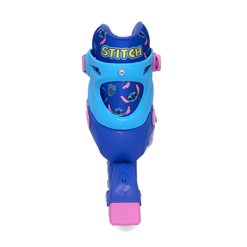Rolschaatsen met harde schaal Stitch, blauw-paars, maat 34–37 6/7