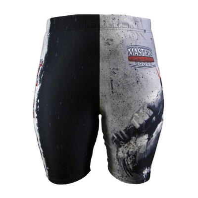 Stm Warrior Pantaloncini Allenamento Uomo Masters Nero Grigio
