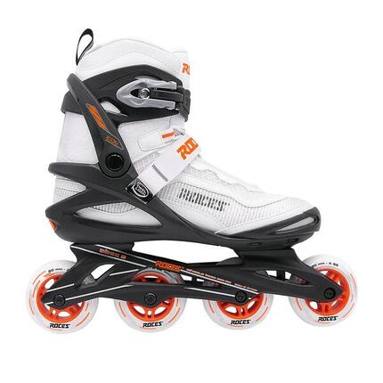 Icon X 80 - Patines en línea - Adultos - Blanco - Naranja