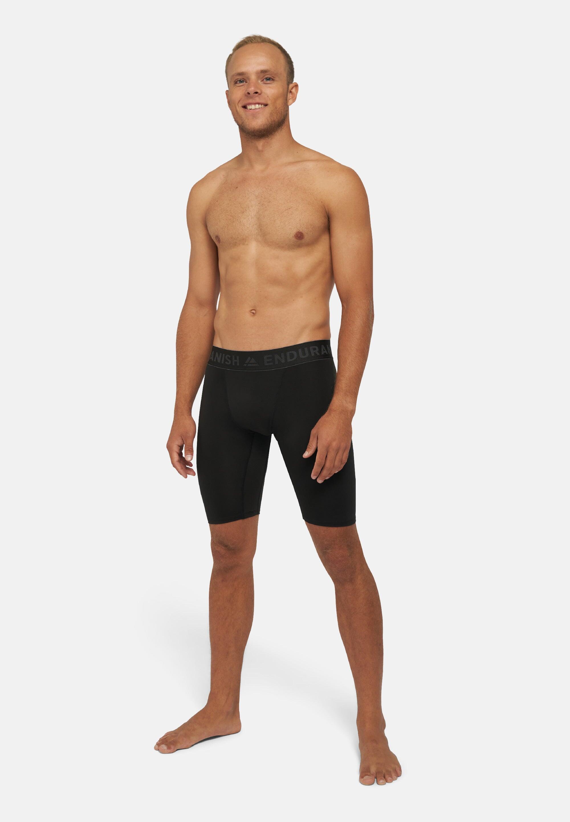Pantalones cortos de compresión para hombre secado rápido pack 2 3/5